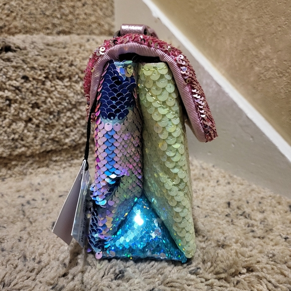 NWT Kurt Geiger Medium Kensington Multi Color Sequin Bag Purse - Picture 12 of 16